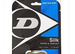 Cordage de tennis multifils DUNLOP: SILK – 1.32mm
