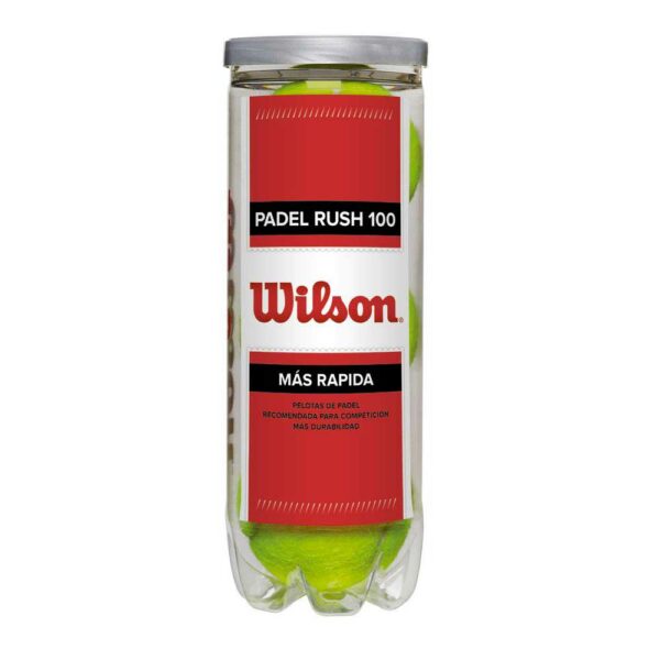 Balles Padel WILSON RUSH x3