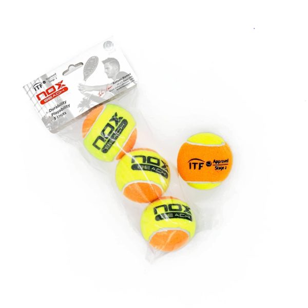 Balles beach tennis NOX - x3