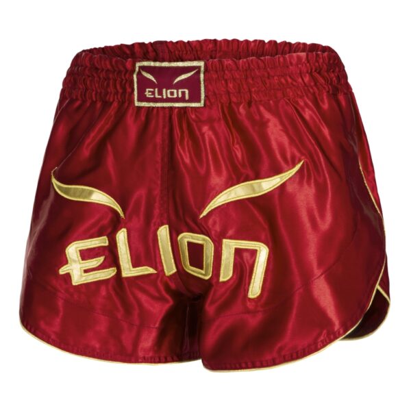Short fendu BOXE THAI PRO-Rouge