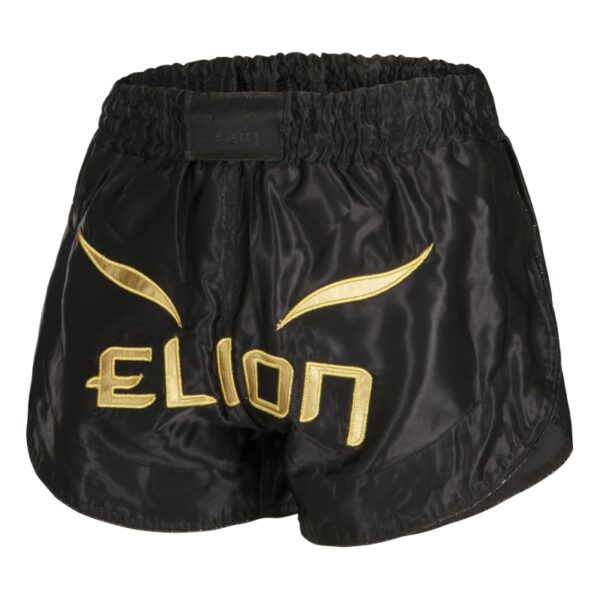 Short fendu BOXE THAI PRO-NOIR